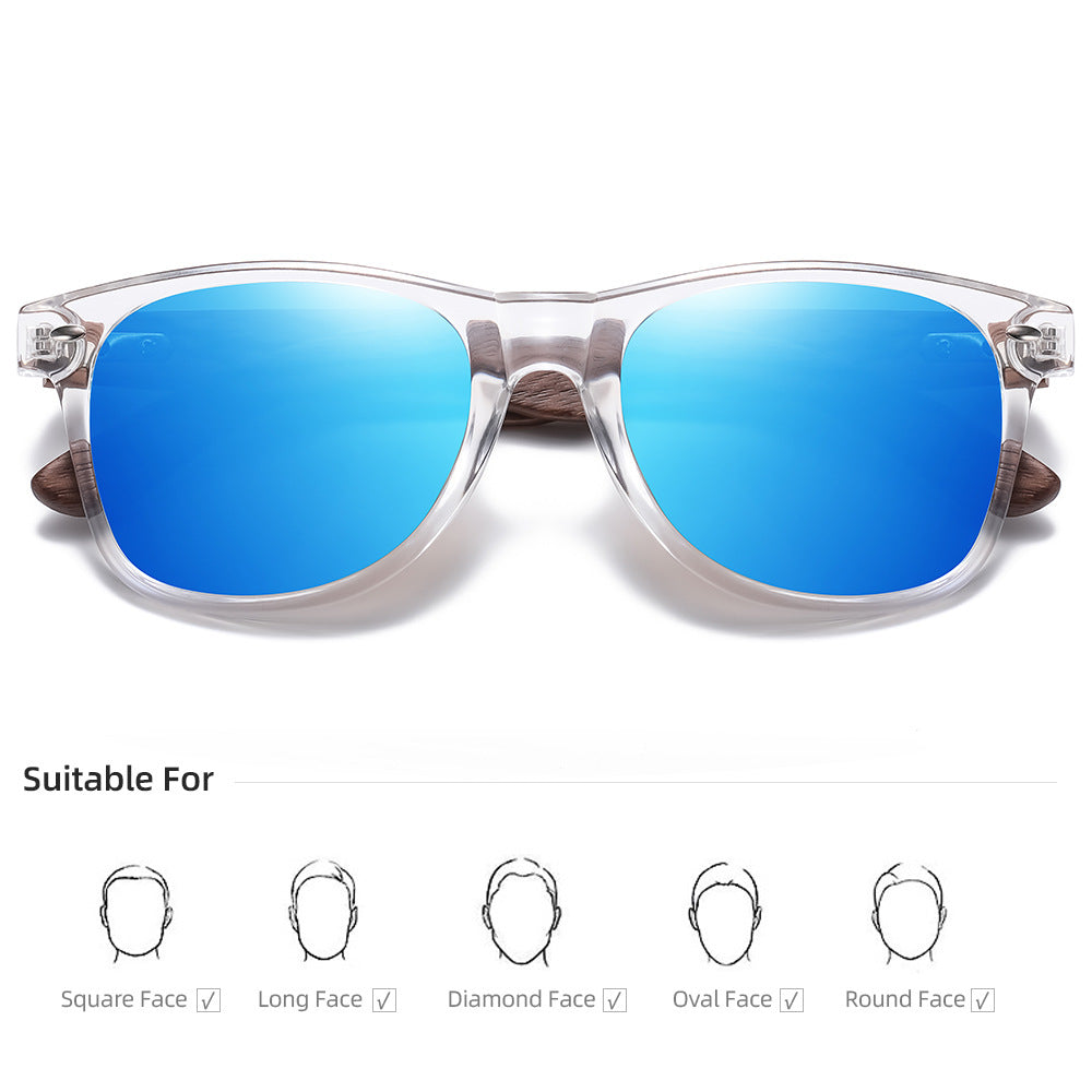EcoWooden Polarized Bamboo Wood Sunglasses