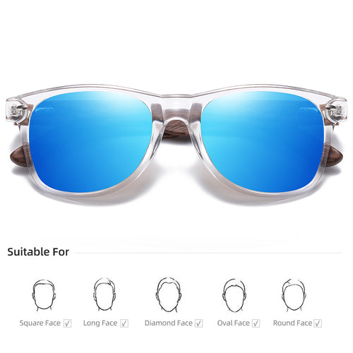 EcoWooden Polarized Bamboo Wood Sunglasses