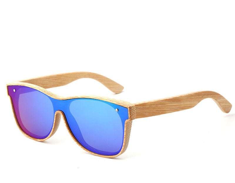 Bamboo Sunglasses with UV400 Polarized Lenses
