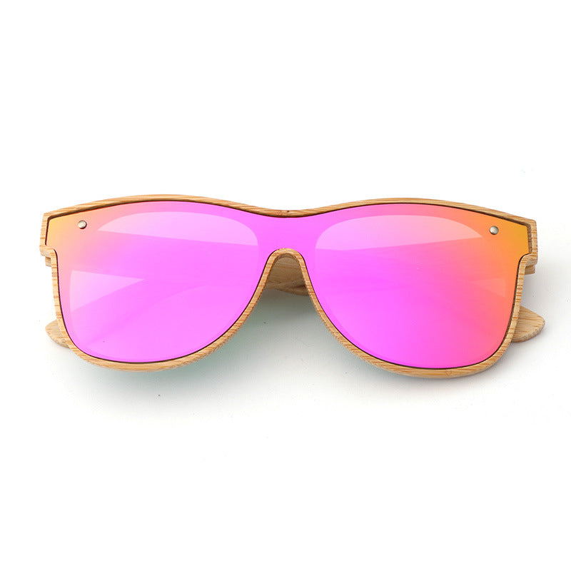 Bamboo Sunglasses with UV400 Polarized Lenses