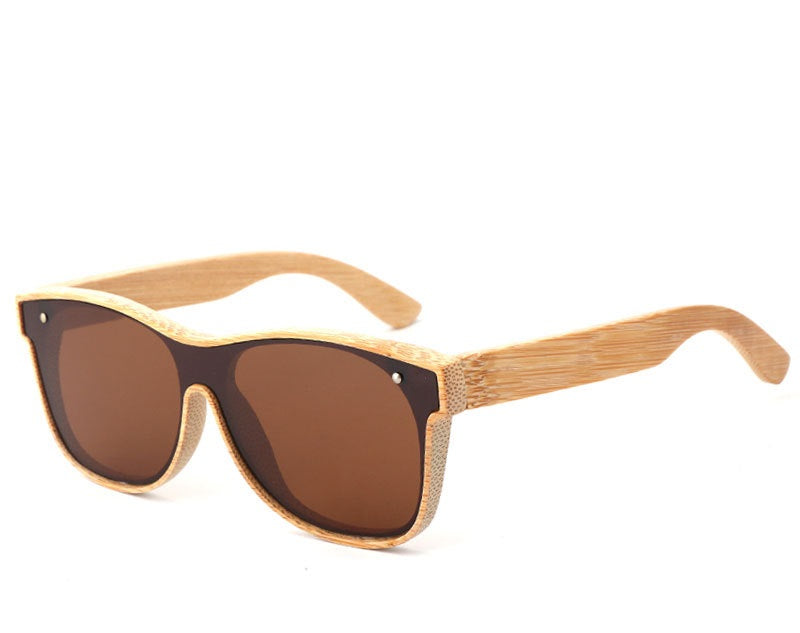 Bamboo Sunglasses with UV400 Polarized Lenses