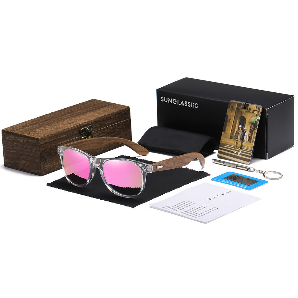 EcoWooden Polarized Bamboo Wood Sunglasses