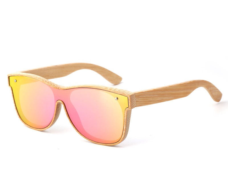 Bamboo Sunglasses with UV400 Polarized Lenses