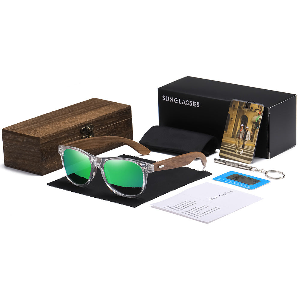 EcoWooden Polarized Bamboo Wood Sunglasses